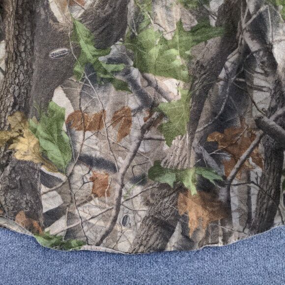 Wells Creek Men's Button-Up Hunting Shirt Camo XL Hardwood Greens Outdoor - Picture 7 of 11